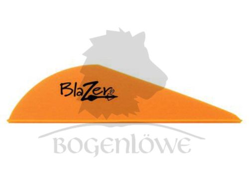 Bohning Vanes Blazer 2\" - Neon Orange