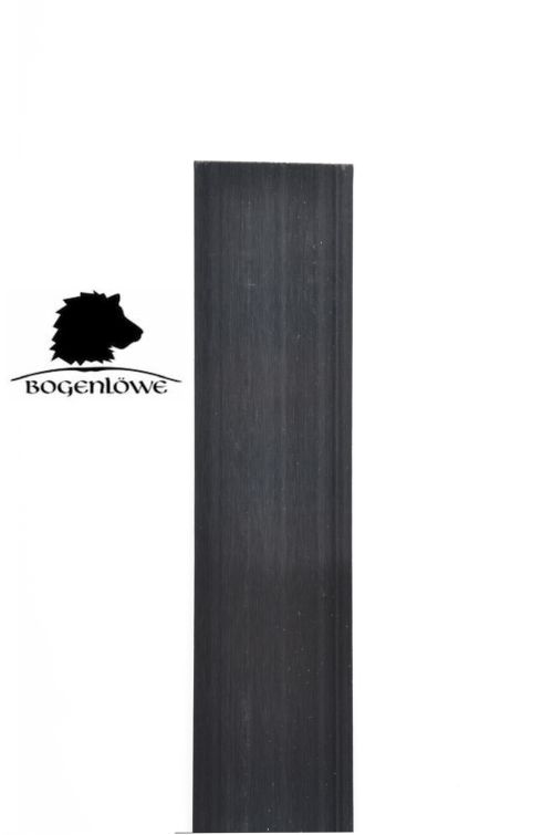 Streifen Powerglas Pure Black - 1,0 X 38 mm 1,85 Meter Streifen Powerglas Pure Black - 1,0 X 38 mm 1,85 Meter