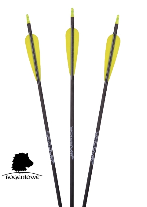 Standard Carbonpfeil Warrior - 2" Fletches - Spine: 700 Standard Carbonpfeil Warrior - 2" Fletches - Spine: 700