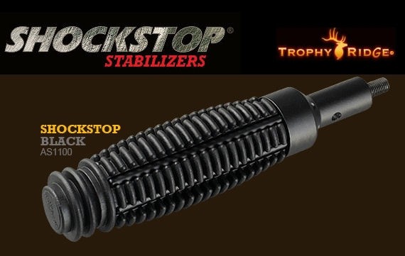 Trophy Ridge - SHOCKSTOP BLACK Stabilisator + Bogenschlinge - zum Schließen ins Bild klicken