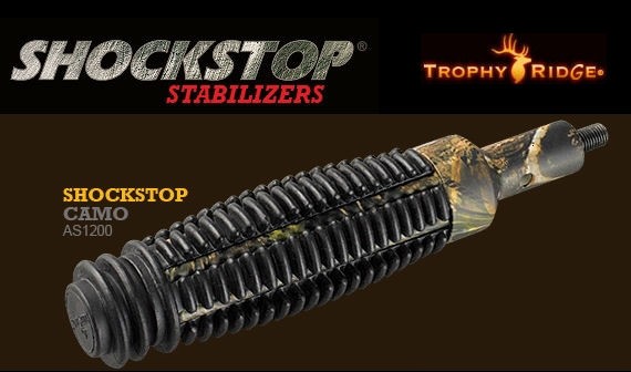 Trophy Ridge - SHOCKSTOP CAMO Stabilisator + Bogenschlinge - zum Schließen ins Bild klicken