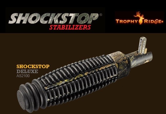 Trophy Ridge - SHOCKSTOP DELUXE Stabilisator + Bogenschlinge - zum Schließen ins Bild klicken