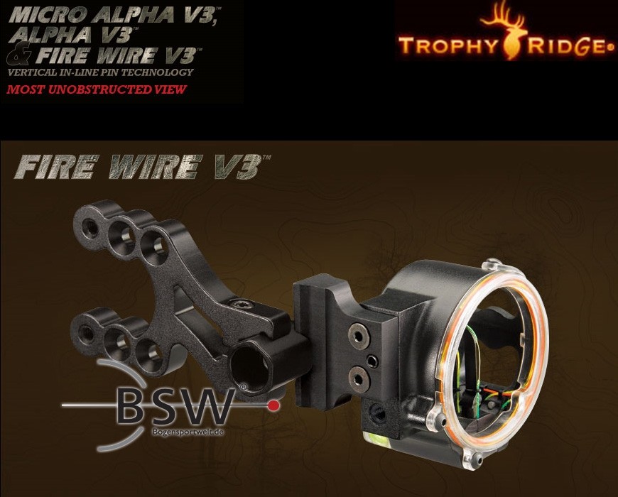 Trophy Ridge - Fire Wire V3 - Visier - zum Schließen ins Bild klicken