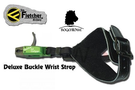 Release Jim Fletcher .44 Caliper Deluxe Buckle Wrist Strap / Schnallenverschluss