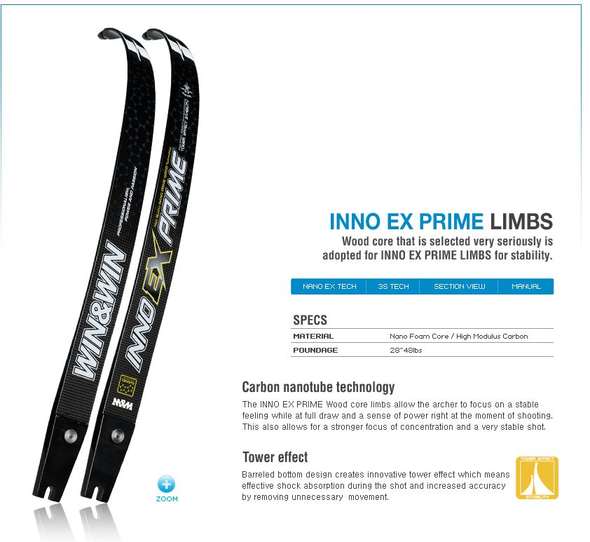 Limbs - W & W Limbs Inno EX Prime [JV-104476] - 510,00 € : lipoly